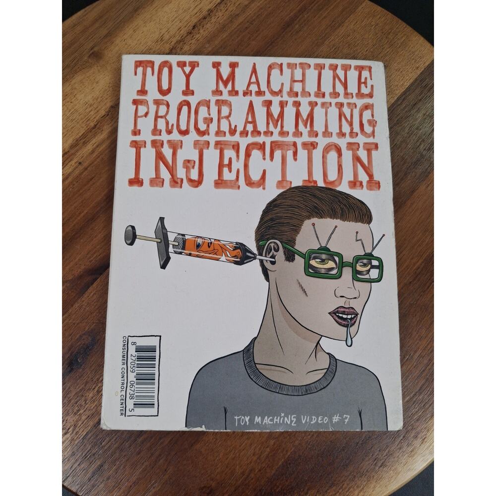 Toy machine #7 Programming Injection DVD Ed Templeton Leo Romero